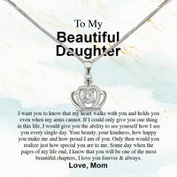 Thumbnail for Daughter from Mom Necklace: A Lighted Reminder of Your Unbreakable Love