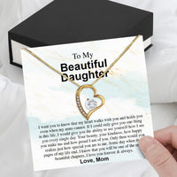 Thumbnail for Daughter from Mom Necklace: A Lighted Reminder of Your Unbreakable Love