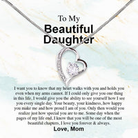 Thumbnail for Daughter from Mom Necklace: A Lighted Reminder of Your Unbreakable Love