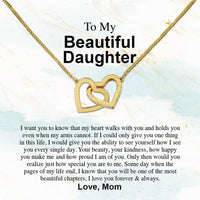 Thumbnail for Daughter from Mom Necklace: A Lighted Reminder of Your Unbreakable Love