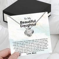 Thumbnail for Daughter from Mom Necklace: A Lighted Reminder of Your Unbreakable Love