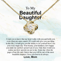 Thumbnail for Daughter from Mom Necklace: A Lighted Reminder of Your Unbreakable Love