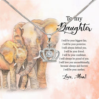 Thumbnail for Daughter from Mom Necklace: A Lighted Reminder of Your Unbreakable Love