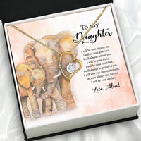 Thumbnail for Daughter from Mom Necklace: A Lighted Reminder of Your Unbreakable Love