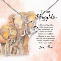 Thumbnail for Daughter from Mom Necklace: A Lighted Reminder of Your Unbreakable Love