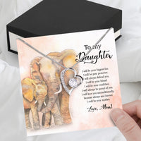 Thumbnail for Daughter from Mom Necklace: A Lighted Reminder of Your Unbreakable Love