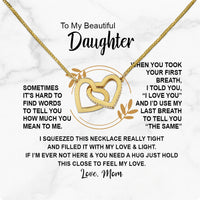 Thumbnail for Daughter from Mom Necklace: A Lighted Reminder of Your Unbreakable Love