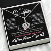 Thumbnail for Daughter from Mom Necklace: A Lighted Reminder of Your Unbreakable Love