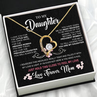 Thumbnail for Daughter from Mom Necklace: A Lighted Reminder of Your Unbreakable Love