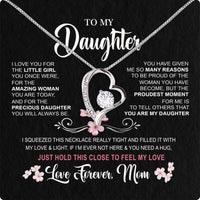 Thumbnail for Daughter from Mom Necklace: A Lighted Reminder of Your Unbreakable Love