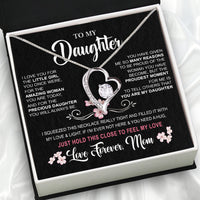 Thumbnail for Daughter from Mom Necklace: A Lighted Reminder of Your Unbreakable Love