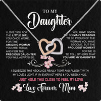 Thumbnail for Daughter from Mom Necklace: A Lighted Reminder of Your Unbreakable Love