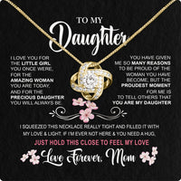 Thumbnail for Daughter from Mom Necklace: A Lighted Reminder of Your Unbreakable Love