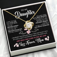 Thumbnail for Daughter from Mom Necklace: A Lighted Reminder of Your Unbreakable Love