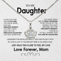 Thumbnail for Daughter from Mom Necklace: A Lighted Reminder of Your Unbreakable Love