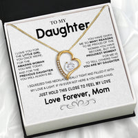 Thumbnail for Daughter from Mom Necklace: A Lighted Reminder of Your Unbreakable Love