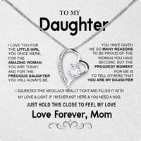 Thumbnail for Daughter from Mom Necklace: A Lighted Reminder of Your Unbreakable Love