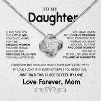 Thumbnail for Daughter from Mom Necklace: A Lighted Reminder of Your Unbreakable Love