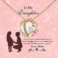 Thumbnail for Daughter from Mom Necklace: A Lighted Reminder of Your Unbreakable Love