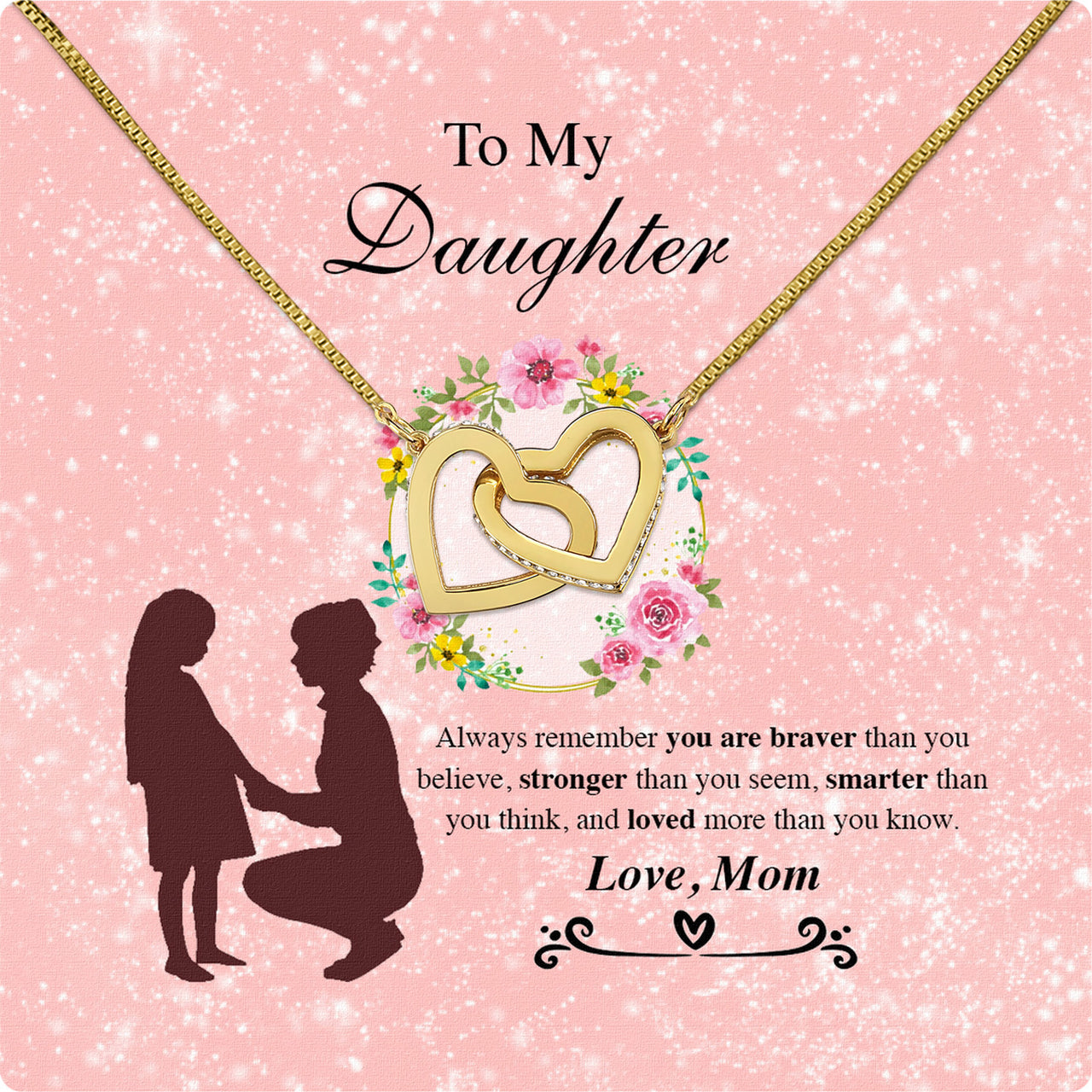 Daughter from Mom Necklace: A Lighted Reminder of Your Unbreakable Love