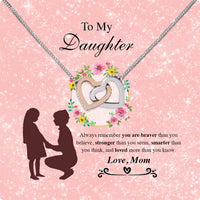 Thumbnail for Daughter from Mom Necklace: A Lighted Reminder of Your Unbreakable Love