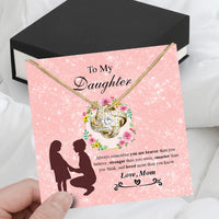 Thumbnail for Daughter from Mom Necklace: A Lighted Reminder of Your Unbreakable Love