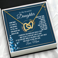 Thumbnail for Daughter from Mom Necklace: A Lighted Reminder of Your Unbreakable Love