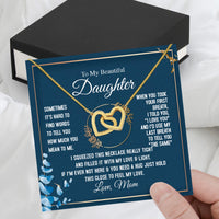 Thumbnail for Daughter from Mom Necklace: A Lighted Reminder of Your Unbreakable Love