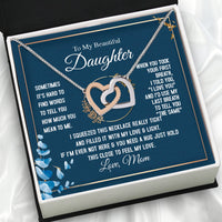 Thumbnail for Daughter from Mom Necklace: A Lighted Reminder of Your Unbreakable Love