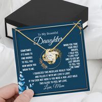 Thumbnail for Daughter from Mom Necklace: A Lighted Reminder of Your Unbreakable Love