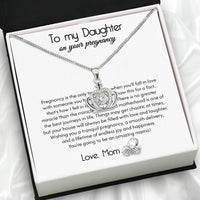 Thumbnail for To My Daughter Necklace From Mom With Heartfelt Message Card, Jewelry For Daughter, Daughter Gift From Mom On Birthday, Wedding, Christmas, Graduation