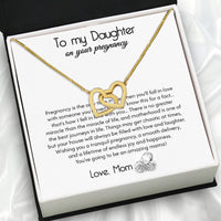 Thumbnail for To My Daughter Necklace From Mom With Heartfelt Message Card, Jewelry For Daughter, Daughter Gift From Mom On Birthday, Wedding, Christmas, Graduation