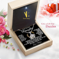 Thumbnail for Daughter from Mom Necklace: A Lighted Reminder of Your Unbreakable Love