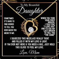 Thumbnail for Daughter from Mom Necklace: A Lighted Reminder of Your Unbreakable Love