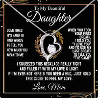 Thumbnail for Daughter from Mom Necklace: A Lighted Reminder of Your Unbreakable Love