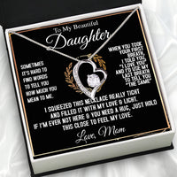 Thumbnail for Daughter from Mom Necklace: A Lighted Reminder of Your Unbreakable Love