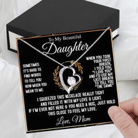 Thumbnail for Daughter from Mom Necklace: A Lighted Reminder of Your Unbreakable Love