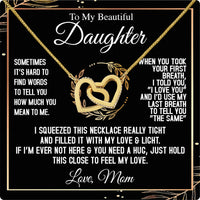 Thumbnail for Daughter from Mom Necklace: A Lighted Reminder of Your Unbreakable Love