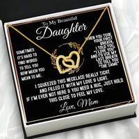 Thumbnail for Daughter from Mom Necklace: A Lighted Reminder of Your Unbreakable Love