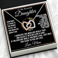 Thumbnail for Daughter from Mom Necklace: A Lighted Reminder of Your Unbreakable Love