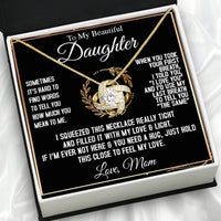 Thumbnail for Daughter from Mom Necklace: A Lighted Reminder of Your Unbreakable Love