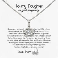 Thumbnail for To My Daughter Necklace From Mom With Heartfelt Message Card, Jewelry For Daughter, Daughter Gift From Mom On Birthday, Wedding, Christmas, Graduation