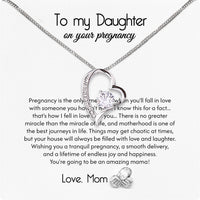 Thumbnail for To My Daughter Necklace From Mom With Heartfelt Message Card, Jewelry For Daughter, Daughter Gift From Mom On Birthday, Wedding, Christmas, Graduation