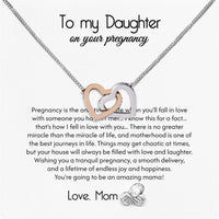 Thumbnail for To My Daughter Necklace From Mom With Heartfelt Message Card, Jewelry For Daughter, Daughter Gift From Mom On Birthday, Wedding, Christmas, Graduation