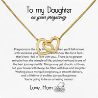 Thumbnail for To My Daughter Necklace From Mom With Heartfelt Message Card, Jewelry For Daughter, Daughter Gift From Mom On Birthday, Wedding, Christmas, Graduation