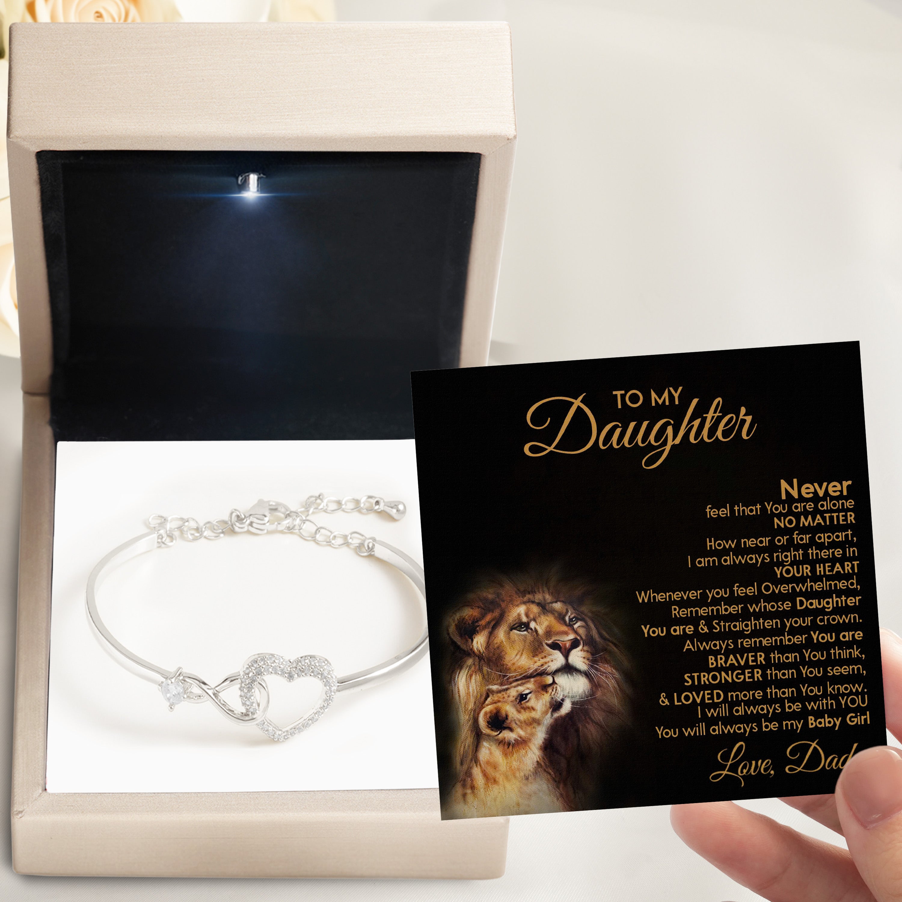 Daughter Bracelet from Dad: A Beautiful Reminder of Your Love