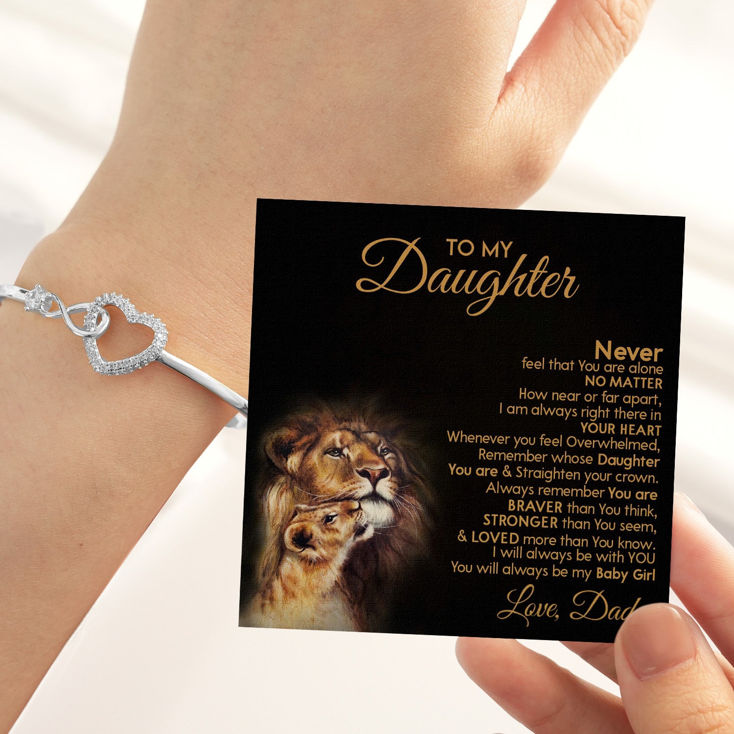 Daughter Bracelet from Dad: A Beautiful Reminder of Your Love