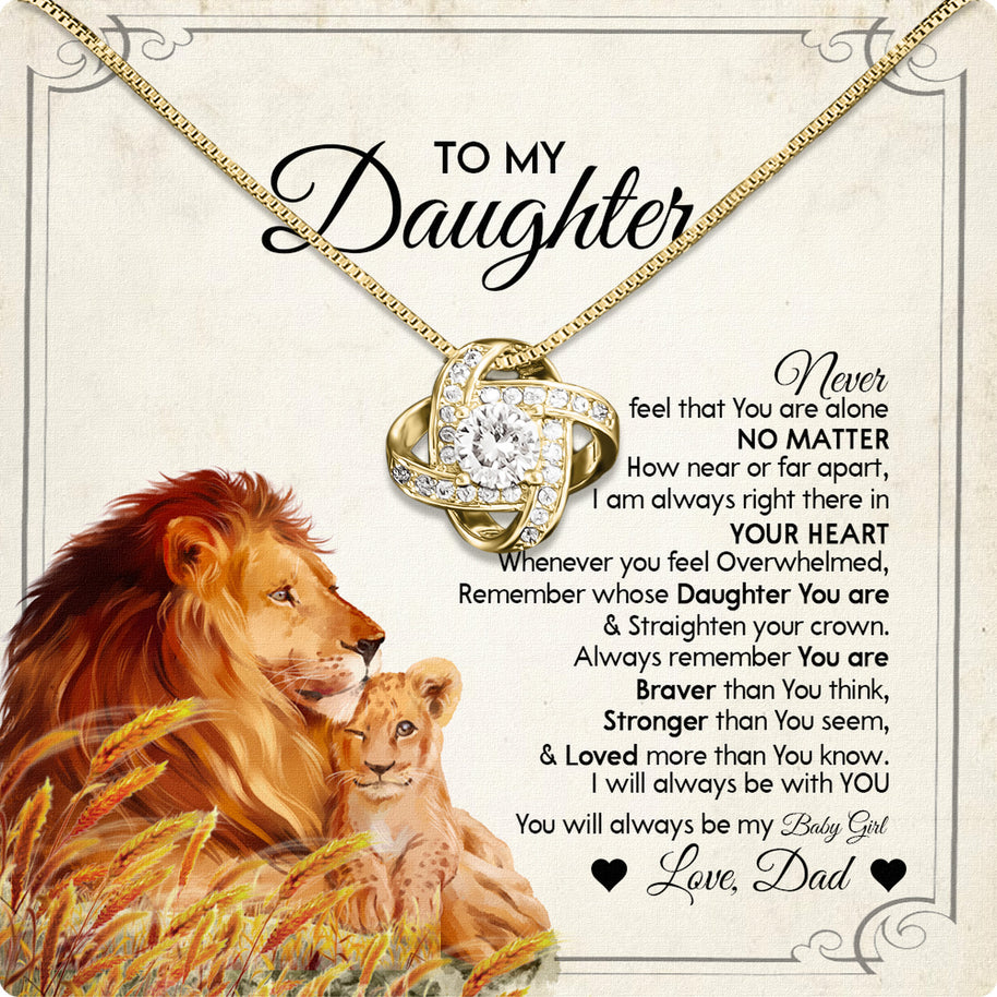Daughter Necklace from Dad: A Piece of Your Heart for Her