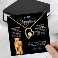 Thumbnail for Daughter from Mom Necklace: A Lighted Reminder of Your Unbreakable Love