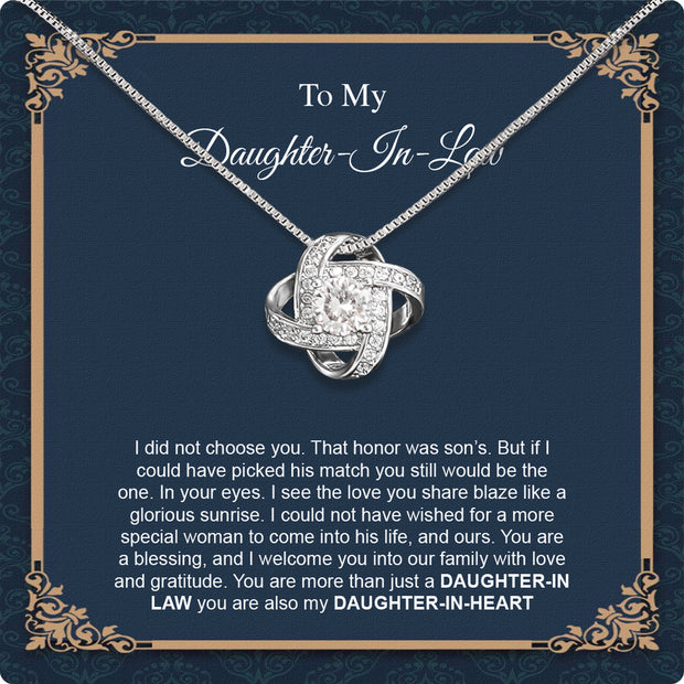 Daughter-In-Law Necklace: Whispers of Love, Spoken From the Heart